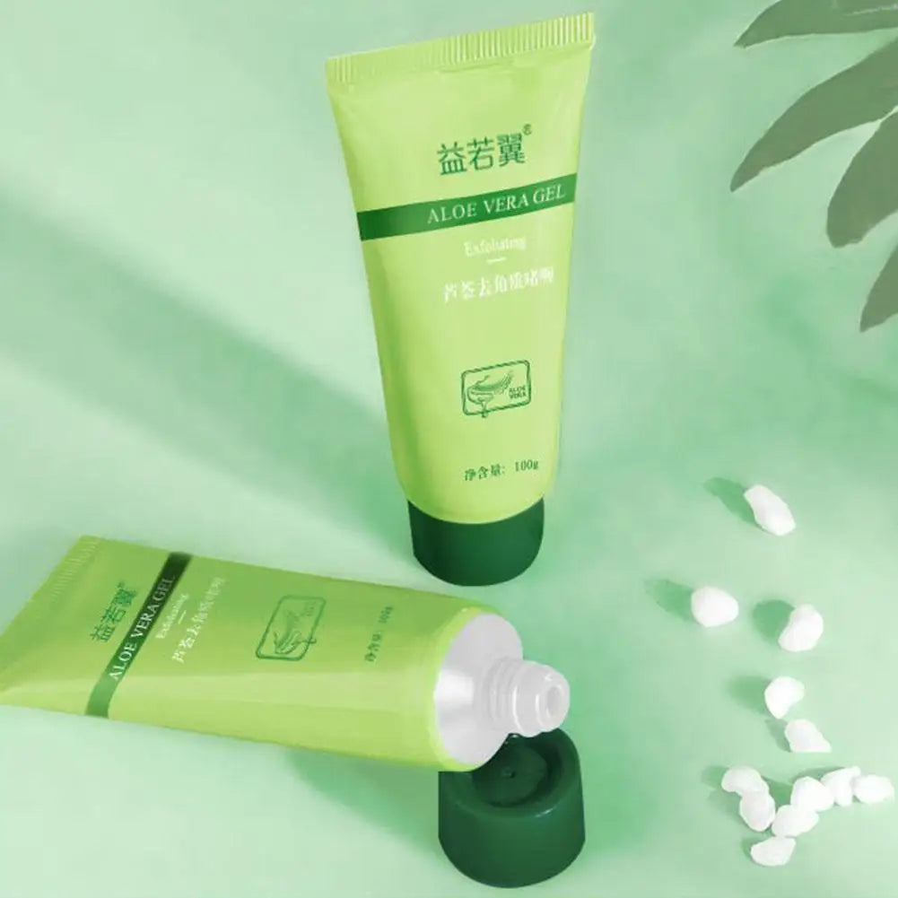 Face Exfoliating Gel Aloe Vera Facial Exfoliating Scrub Cleanses Remove Blackhead Moisturizing Shrink Pores Skin Care 30g-100g