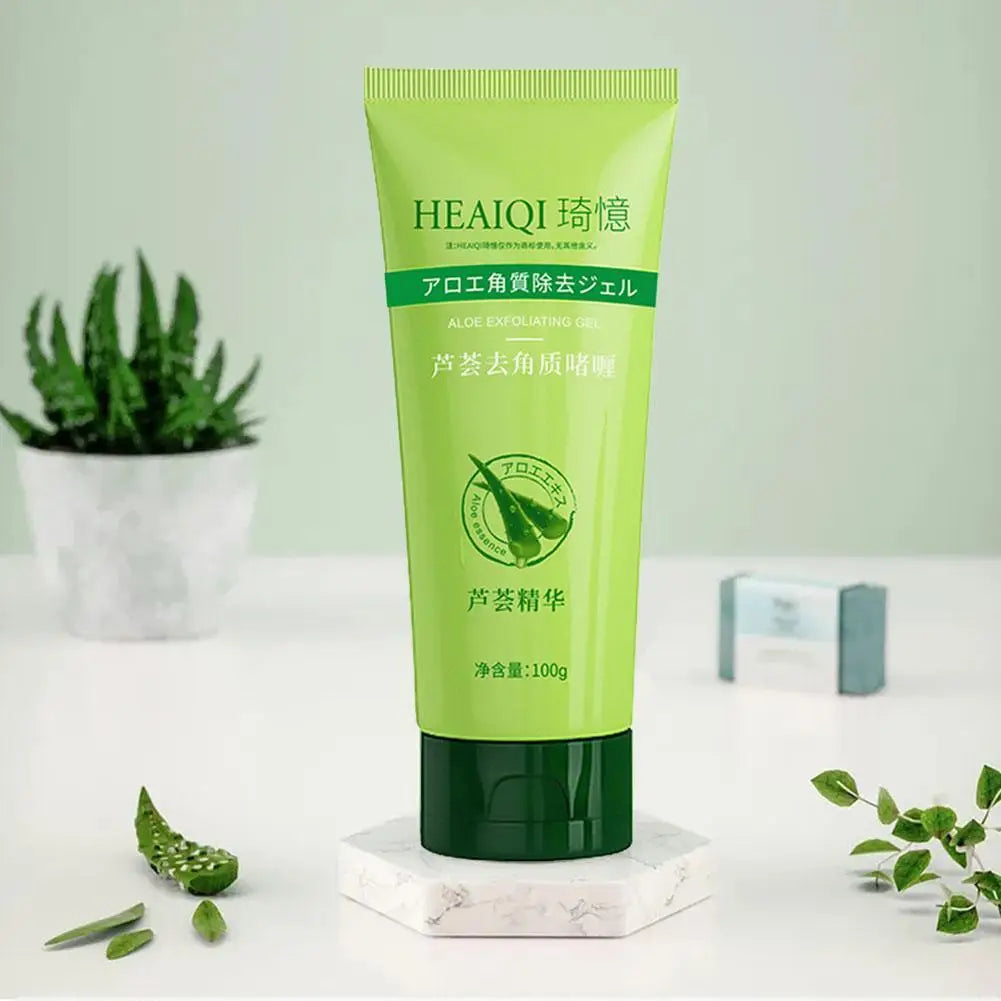 Face Exfoliating Gel Aloe Vera Facial Exfoliating Scrub Cleanses Remove Blackhead Moisturizing Shrink Pores Skin Care 30g-100g